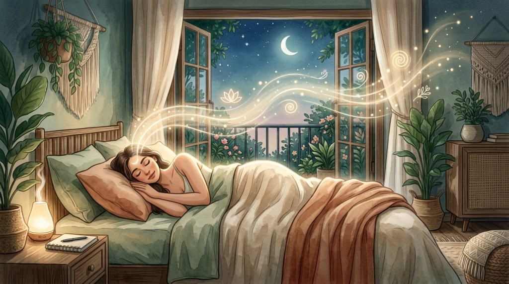 Meditación Gratuita para Dormir y Soltar en 2026: Comprensión del Agarre Mental Nocturno, Protocolo Sencillo de 15 Minutos y Límites Realistas de Esta Práctica&nbsp;Complementaria